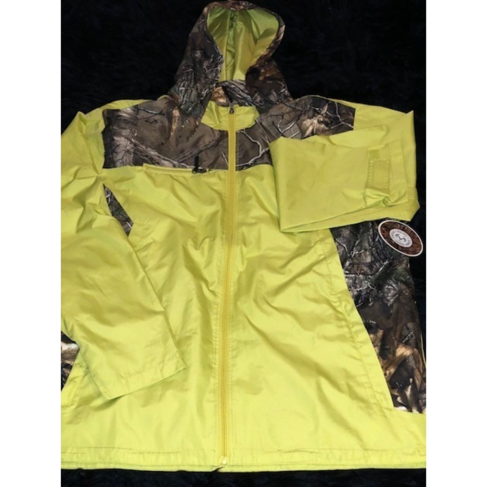 Jacket Trees & Trails Green Realtree Xtra Sz XL RJT2012 SaftGrn A NEW